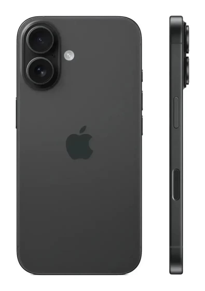 Смартфон Apple iPhone 16 128GB (черный)