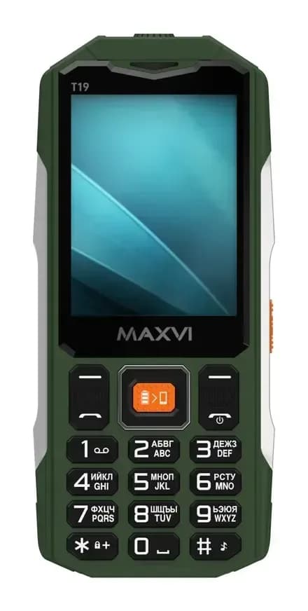 Мобильный телефон Maxvi T19 (зеленый)