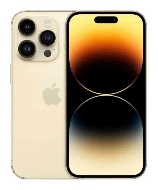 Смартфон восстановленный Apple iPhone 14 Pro 128GB Flip Грейд B (золото)