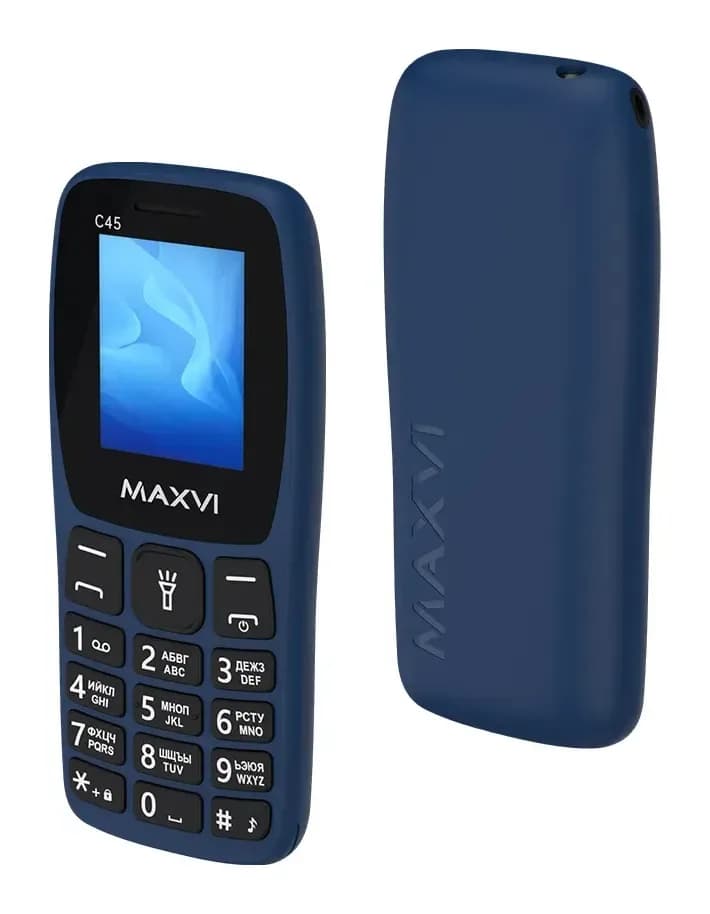 Мобильный телефон Maxvi C45 (маренго)
