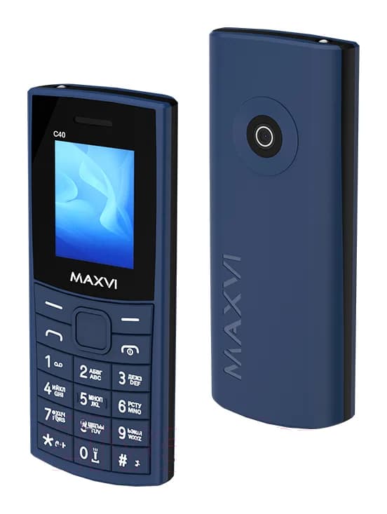 Мобильный телефон Maxvi С40 (синий)